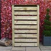 Exceptional Garden:Rutland Country Greetham Log Store With Kindling Shelf - 6ft