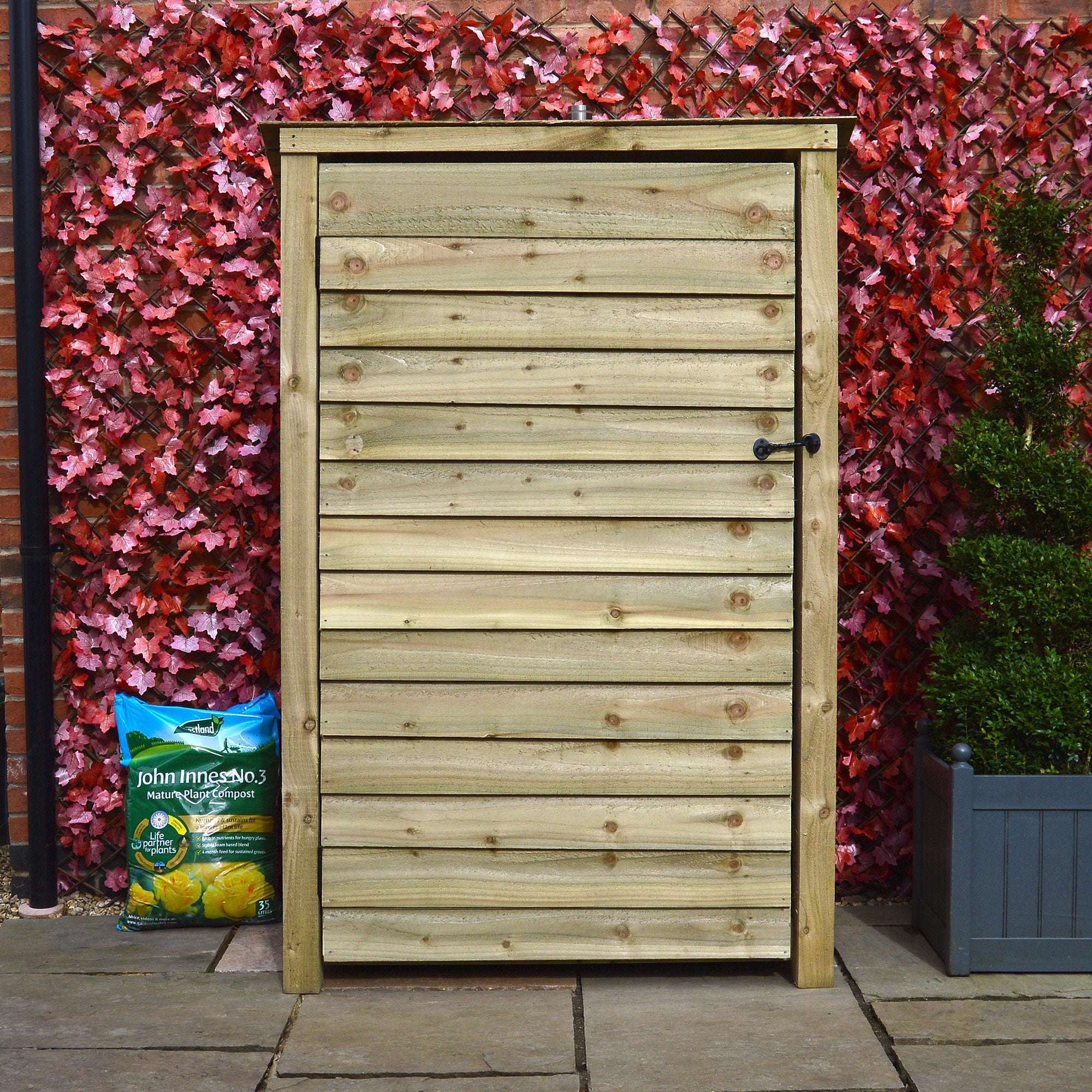 Exceptional Garden:Rutland Country Greetham Log Store With Door - 6ft