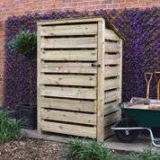 Rutland Country Greetham Log Store With Door - 6ft:Rutland County,Exceptional Garden