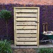 Exceptional Garden:Rutland Country Greetham Log Store With Door - 6ft